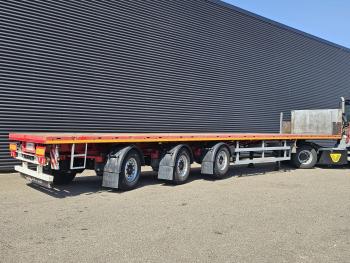 MAX trailer F-S43-BGS / 3 X STEERING / EXTENDABLE / LIFT AXLE